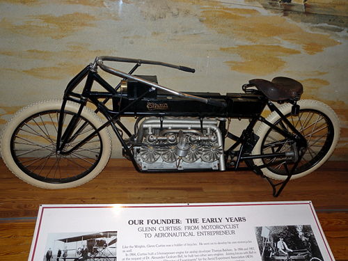 1907 Curtiss V-8 Motorcycle